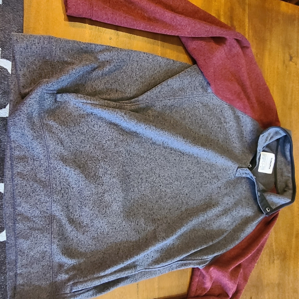 Sonoma 1/4 button up Sweater XL-tall